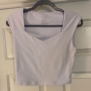 ReoRia V-Neck White Top